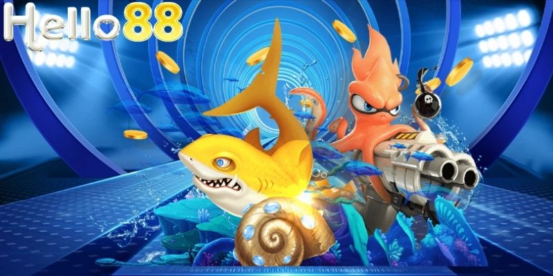 Điểm hấp dẫn của sảnh bắn cá HELLO88 nằm ở nhịp chơi nhanh